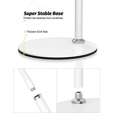 Adjustable Gooseneck Phone Stand for All Devices