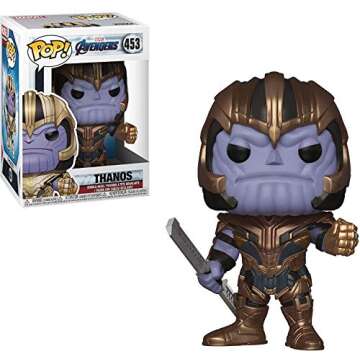 Marvel Avengers Endgame Thanos Funko Pop! Vinyl Figure with Protector Case