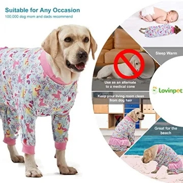 LovinPet Dog Pajamas - Large Breed Comfort and Style