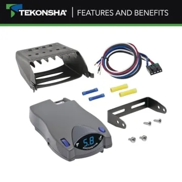 Tekonsha 90885C Prodigy P2 Brake Controller for Safe Towing