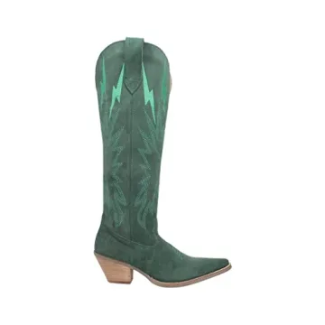 Dingo Women's Thunder Road Boot in Green – Comfort & Style