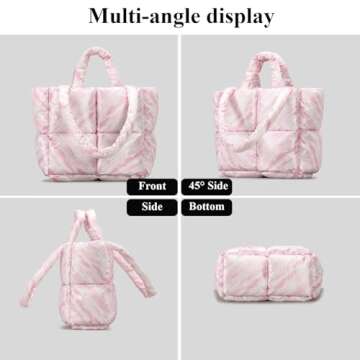 Stylish Puffer Tote Bag for Women - Lightweight & Versatile