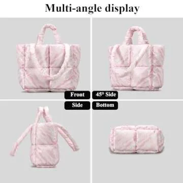 Stylish Puffer Tote Bag for Women - Lightweight & Versatile