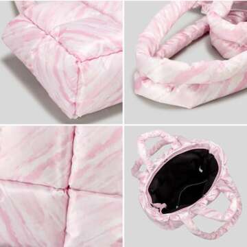 Stylish Puffer Tote Bag for Women - Lightweight & Versatile
