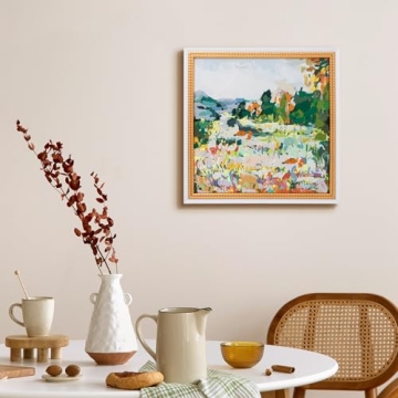 ArtbyHannah Gold Framed Canvas Wall Art