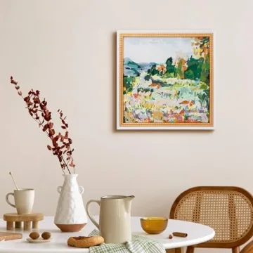 ArtbyHannah Gold Framed Canvas Wall Art