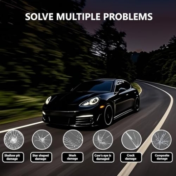 HSAND Windshield Repair Kit - Quick Glass Repair Solution