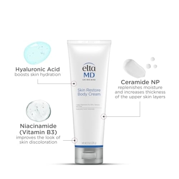 EltaMD Skin Restore Body Cream for All Skin Types, 8 oz