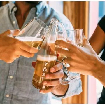 TÖST Sparkling Beverage, Alcohol Free - 3 Pack 25.4 Fl Oz