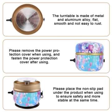 AnyWayFun Mini Pottery Wheel for Kids & Beginners