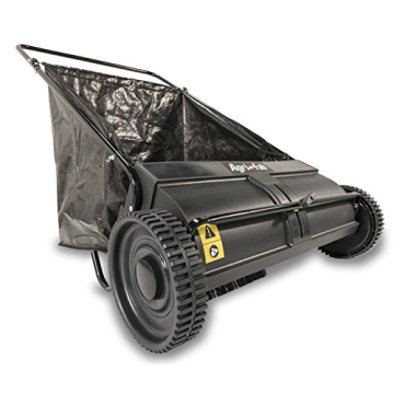 Agri-Fab 45-0218 " 26" Push Behind Lawn Sweeper, 7 cu. ft Hopper Bag Capacity; Leaf & Grass Cathcher...