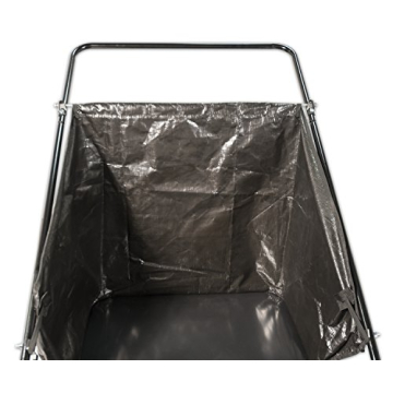 Agri-Fab 45-0218 " 26" Push Behind Lawn Sweeper, 7 cu. ft Hopper Bag Capacity; Leaf & Grass Cathcher, with Adjustable Brush Height