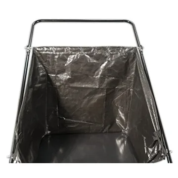 Agri-Fab 45-0218 " 26" Push Behind Lawn Sweeper, 7 cu. ft Hopper Bag Capacity; Leaf & Grass Cathcher, with Adjustable Brush Height