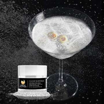 Brew Glitter - Holiday Combo Packs (4g Jars) | Assorted Edible Drink Glitter for Festive Beer, Cocktails, Soft Drinks and Other Beverages (4, Valentine's Day Colors - B)