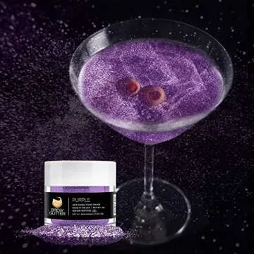 Brew Glitter - Holiday Combo Packs (4g Jars) | Assorted Edible Drink Glitter for Festive Beer, Cocktails, Soft Drinks and Other Beverages (4, Valentine's Day Colors - B)