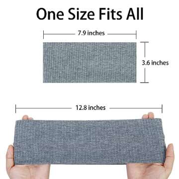 Stylish Non Slip Boho Headbands for Women - 6 Pack