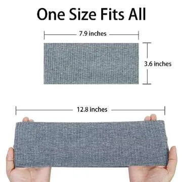 Stylish Non Slip Boho Headbands for Women - 6 Pack