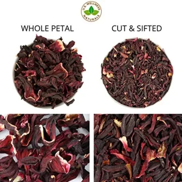 Organic Hibiscus Tea - Caffeine Free Herbal Tea 1LB