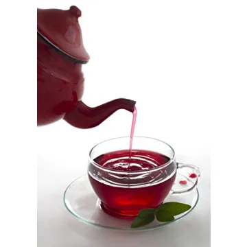 Organic Hibiscus Tea - Caffeine Free Herbal Tea 1LB