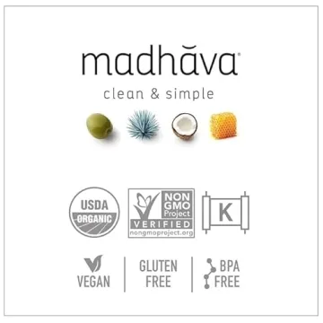 MADHAVA Organic Coconut Sugar, Natural Sweetener, Vegan