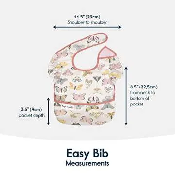 Tiny Twinkle Waterproof Baby Bib - Easy Clean & Adjustable