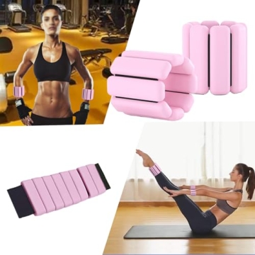 Wrist Weights for Women & Men,Chenicty Set of 2(1Lbs Each) Adjustable Ankle Weight Bracelet for Home...