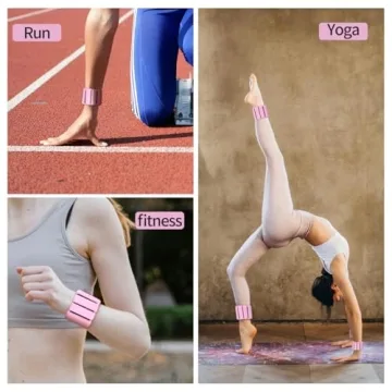 Chenicty Adjustable Ankle Wrist Weights for Enhanced Fitness