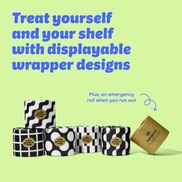 Biodegradable Bamboo Toilet Paper - Eco-friendly Comfort