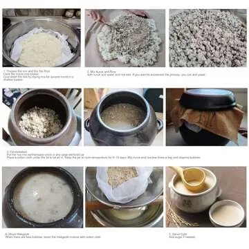 LENITH Andong Rice Nuruk for Makgeolli/Maccoli (쌀누룩, Korean Traditional Yeast) for Makgeolli, Home Brewing 850g (29.9oz) from Korea