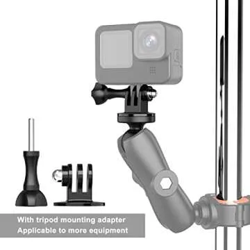 1" Ball Mount Adapter for GoPro & Insta360 Compatible