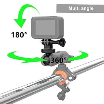 1" Ball Mount Adapter for GoPro & Insta360 Compatible