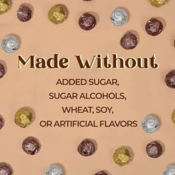 ChocZero Keto Hazelnut Truffle Variety Pack, Dark Milk and White Chocolate, No Added Sugar, Gluten Free, Holiday Gift Idea, 24 Truffles, 13oz