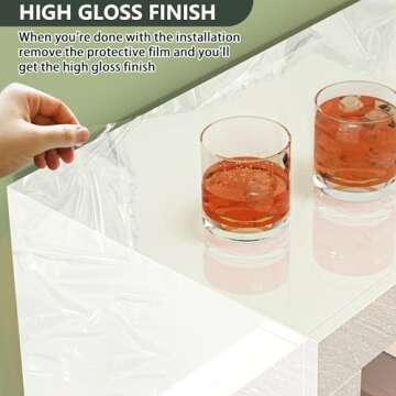 Clikuutory Modern LED TV Stand with Storage Drawer 71 Inch