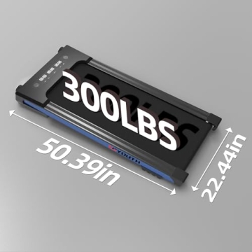 GOYOUTH Compact Under Desk Treadmill for Home Workouts