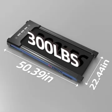 GOYOUTH Compact Under Desk Treadmill for Home Workouts