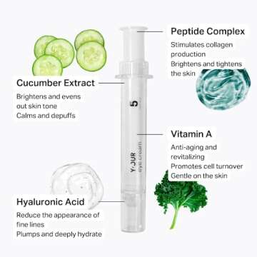 Y’OUR Retinol Brightening Eye Cream for Eyes: Anti Aging Treatment, Puffiness, Dark Circles, and H...