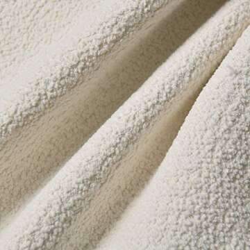 Rythome Cozy Throw Pillow Covers Set of 2 - 18" Ivory