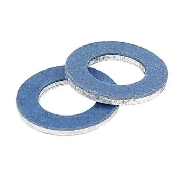 X AUTOHAUX 20pcs M12 Blue Oil Drain Gaskets for Toyota