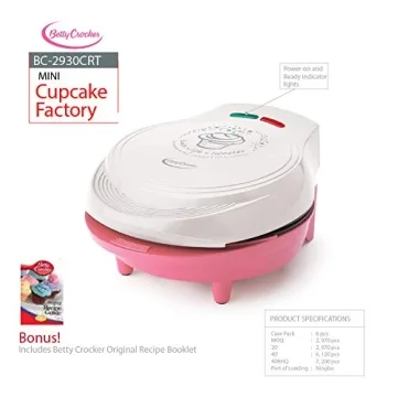 Betty Crocker Cupcake Maker Bake Mini Treats Quickly