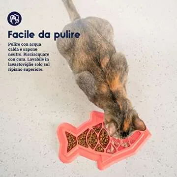 Catstages Fishie Fun Feed Mat for Happy Healthy Cats