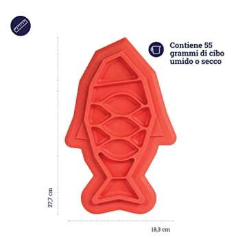 Catstages Fishie Fun Feed Mat for Happy Healthy Cats