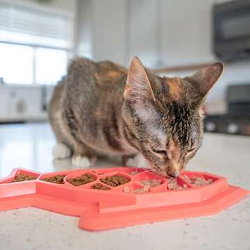 Catstages Fishie Fun Feed Mat for Happy Healthy Cats