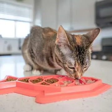 Catstages Fishie Fun Feed Mat for Happy Healthy Cats