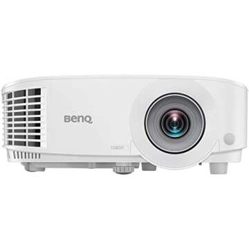 BenQ MH733 | 1080P Business Projector | 4000 Lumens | Wireless Casting | Auto Keystone Correction | SmartEco Tech 70% Less Energy Consumption | Glass Lens for Image Accuracy & Clarity