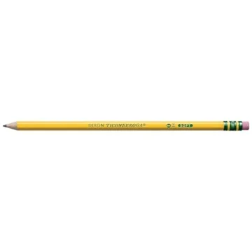 Ticonderoga Pre-Sharpened Wood-Cased Pencils 72 Count