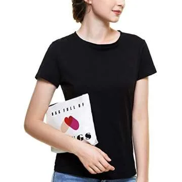 Fokongna Funny Pill Medicine Drug Bag Pill Zipper Pouch Bags | Full of Drugs Pill Case Organizer Makeup Cosmetic Travel Bag Toiletry Case Multifunction Pouch Gifts for Patient Women Girls Friend