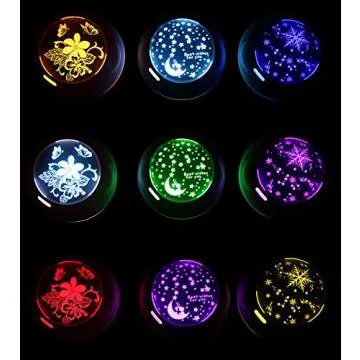 TOMNEW 150ML Aromatherapy Diffuser Ultrasonic Essential Oil Diffuser Kids Room Fragrance Mini Aroma Humidifier Wood Grain Waterless Auto Shut-Off and 7 Color LED Lights Changing for Home Baby (Brown)