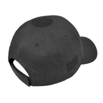 HAZARD 4 PMC: Modular Loop Patch Tactical Ball Cap - Black