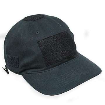 HAZARD 4 PMC: Modular Loop Patch Tactical Ball Cap - Black
