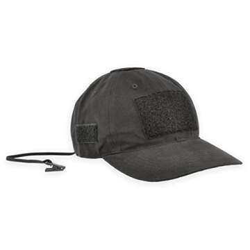 HAZARD 4 PMC: Modular Loop Patch Tactical Ball Cap - Black